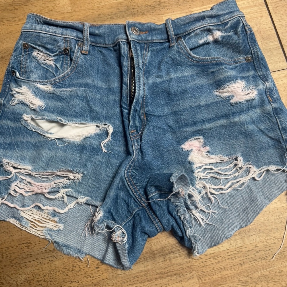 Trendy Boyfriend Denim Shorts